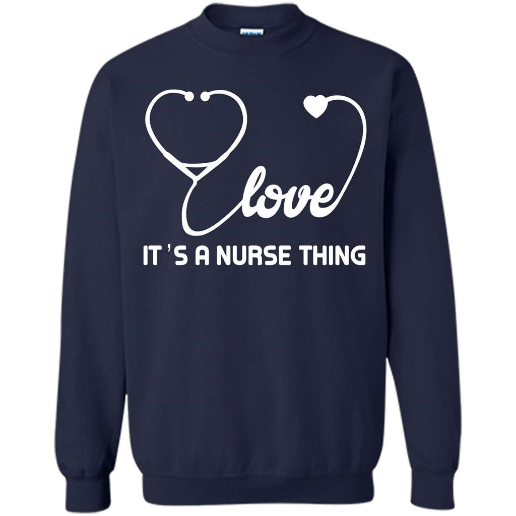 Nurse T-shirt It_Ñés A Nurse Thing Navy