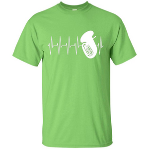 Heartbeat Tube Sousaphone T-shirt