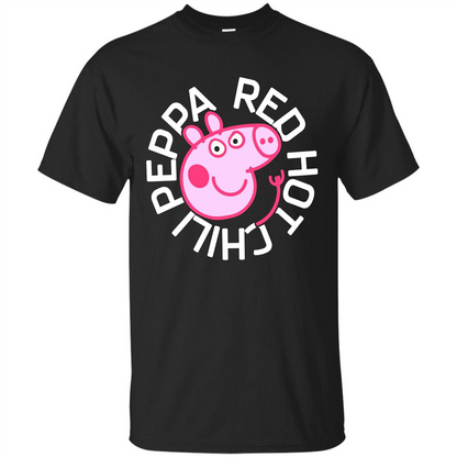 Red Hot Chili Peppa T-shirt Black