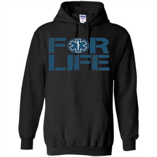 EMT Shirt EMT Paramedic For Life EMT T-shirt Black
