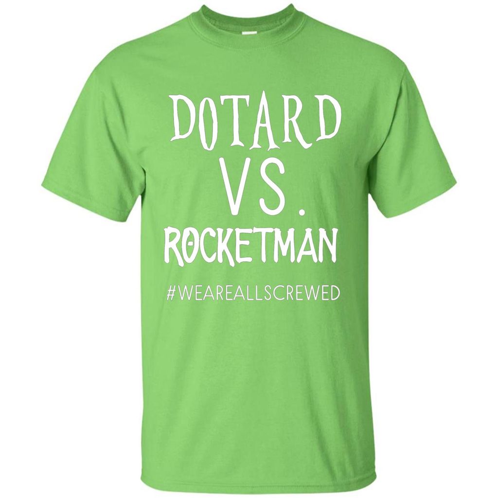Rocketman Vs. The World Of DOTARD T-shirt Lime