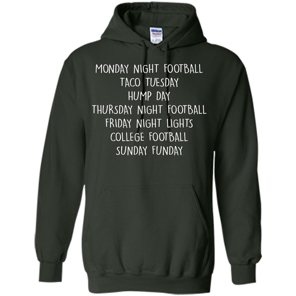 Football T-shirt Monday Night Football Taco Tuesday Forest Green