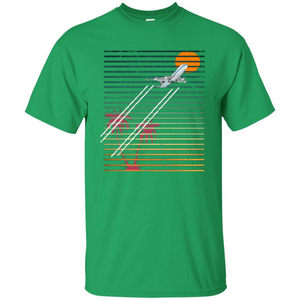 Retro Jet Sunset T-shirt