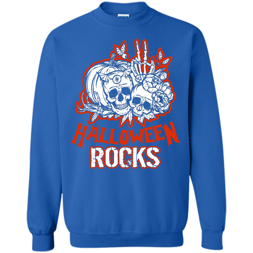 Halloween Rocks T-shirt Royal