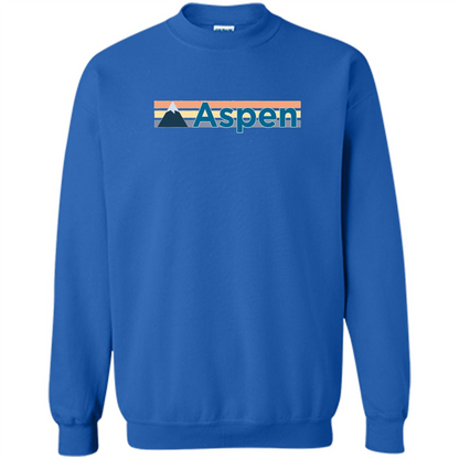 Aspen Retro Mountain T-shirt