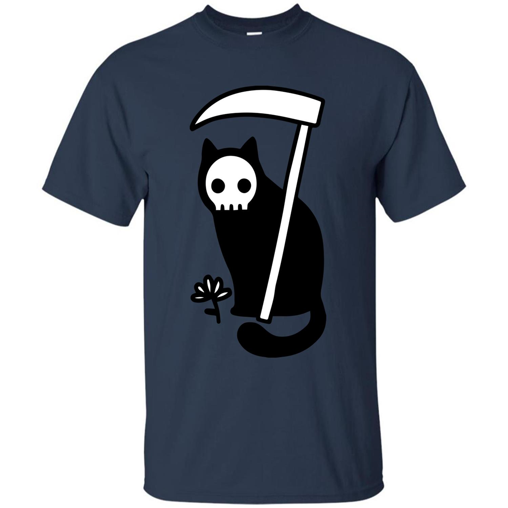 Cat Grimm Reaper T-shirt Navy
