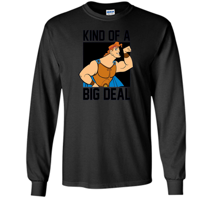 Cartoon T-shirt Kind Of A Big Deal Black