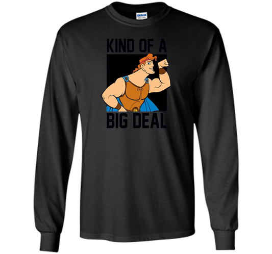 Cartoon T-shirt Kind Of A Big Deal Black