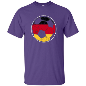 Germany Flag Soccer Ball Flag Soccer T-shirt