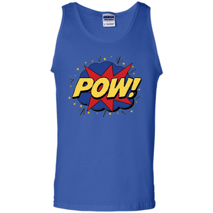 POW Comic Book Bubble T-shirt Royal
