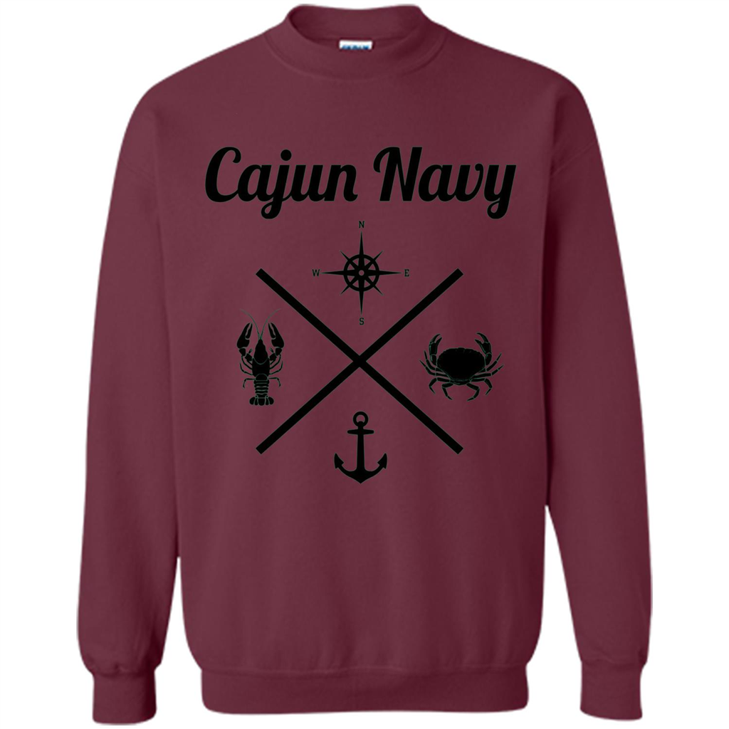 Cajun Navy T-shirt Maroon