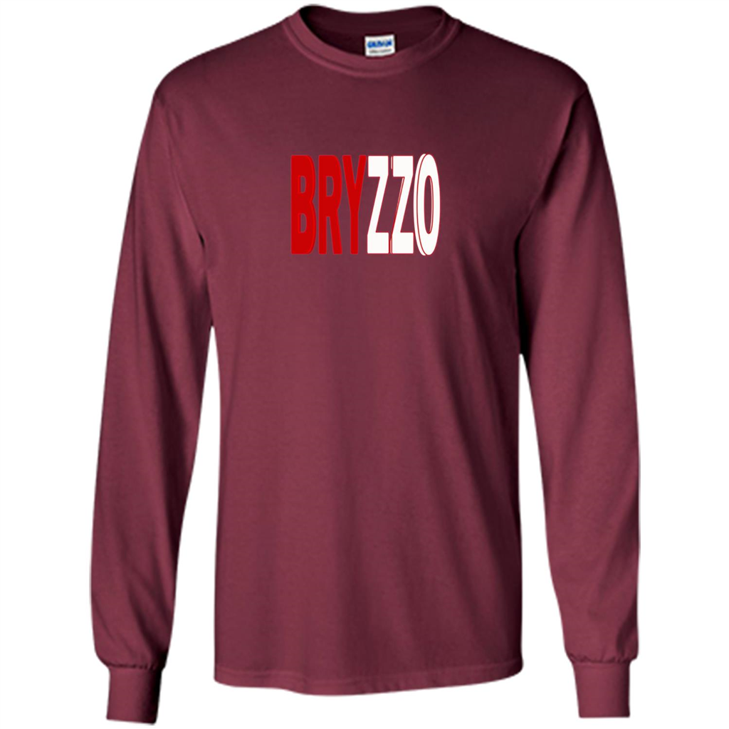 Bryzzo Bryant and Rizzo Funny Baseball T-shirt Maroon