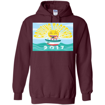 Cruising Together T-shirt Maroon