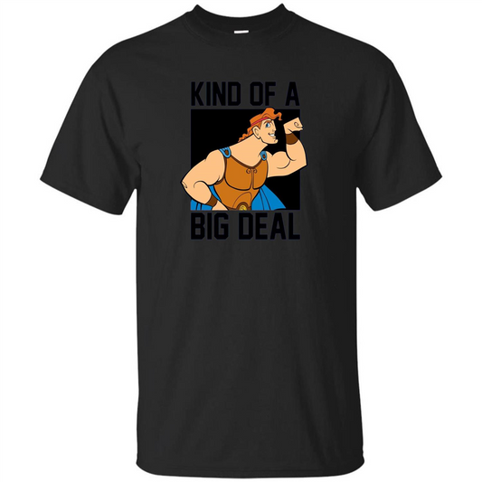 Cartoon T-shirt Kind Of A Big Deal T-shirt Black