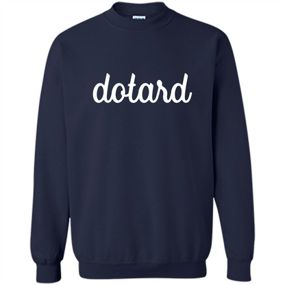 American President T-shirt Cursive Dotard T Shirt Navy