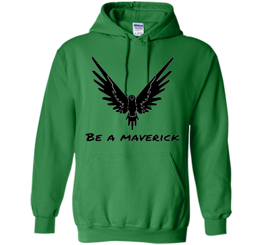 Vibrant T-Shirt Be A Maverick T-shirt Irish Green