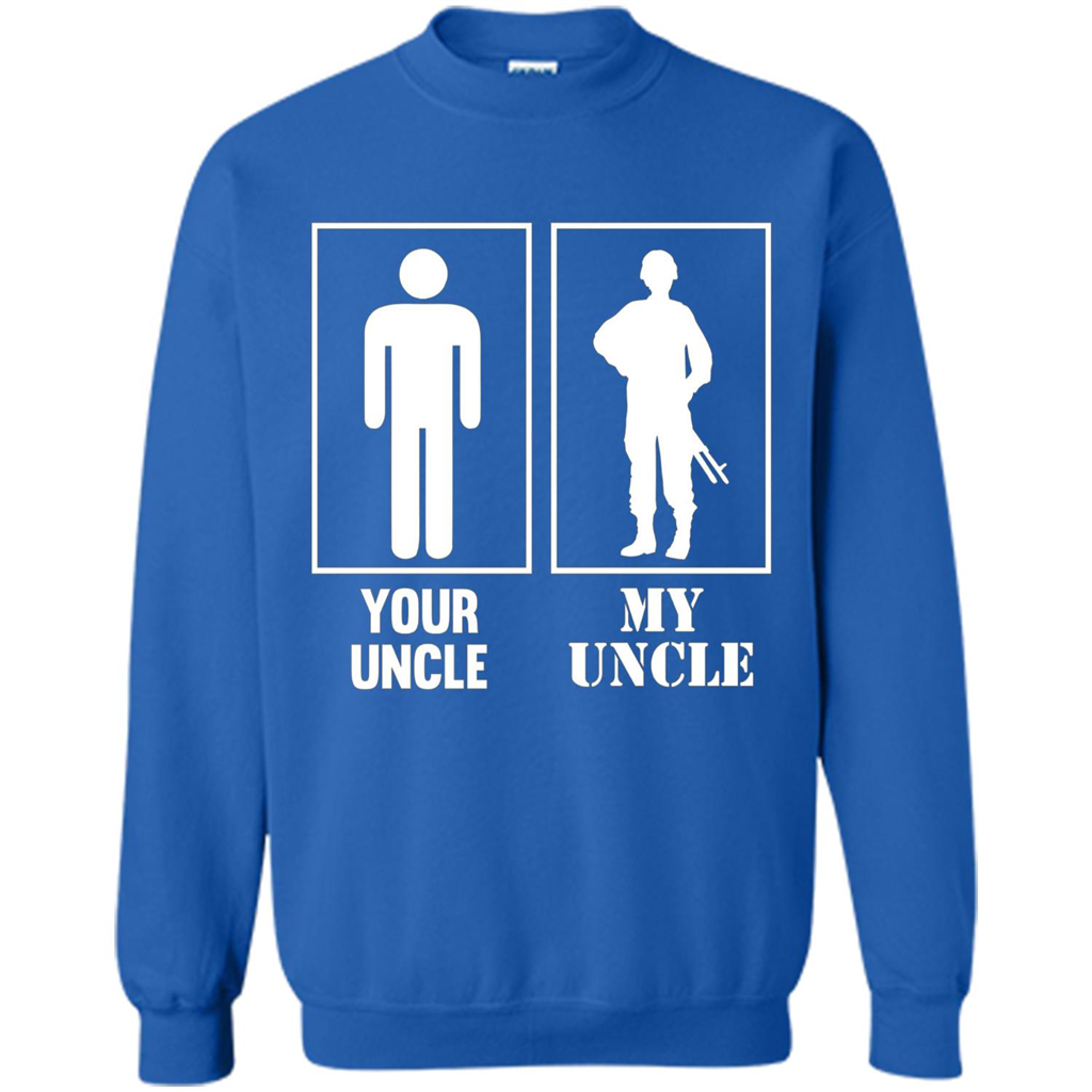 Your Uncle My Uncle Military Proud Army Navy Air Force T-shirt Royal