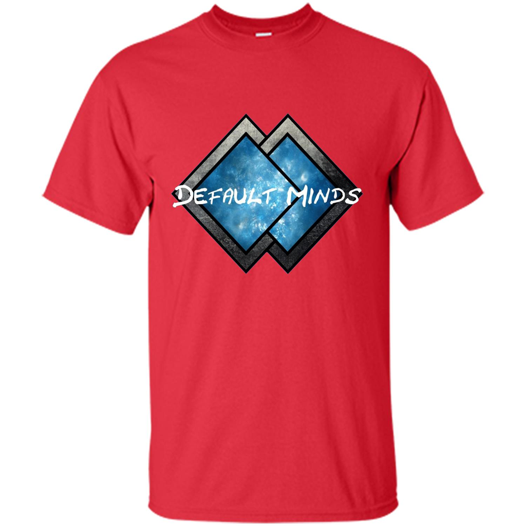 Music T-shirt Default Minds T-shirt Red