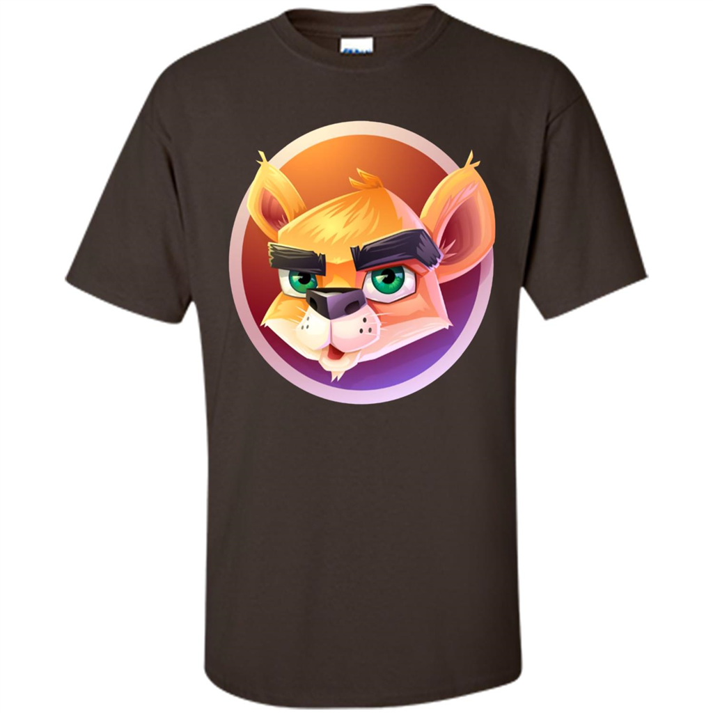Circle Fox T-Shirt Dark Chocolate