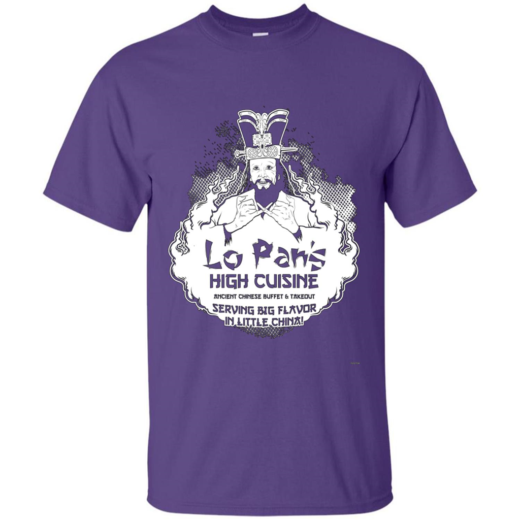 Lo Pan's High Cuisine T-shirt Purple