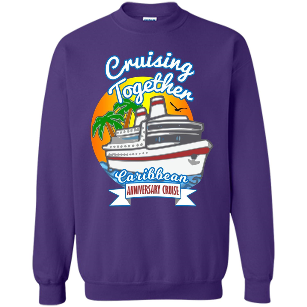 Cruising Together 2017 Anniversary Caribbean Cruise T-Shirt Orange