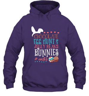 Chocolate Egg Hunts Jelly Beans Bunnies Easter Day Shirt