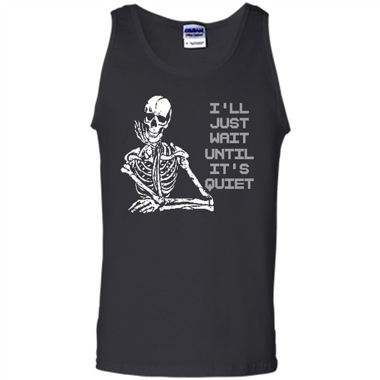 Teacher T-shirt I'll Just Wait Until It's Quiet T-shirt Black