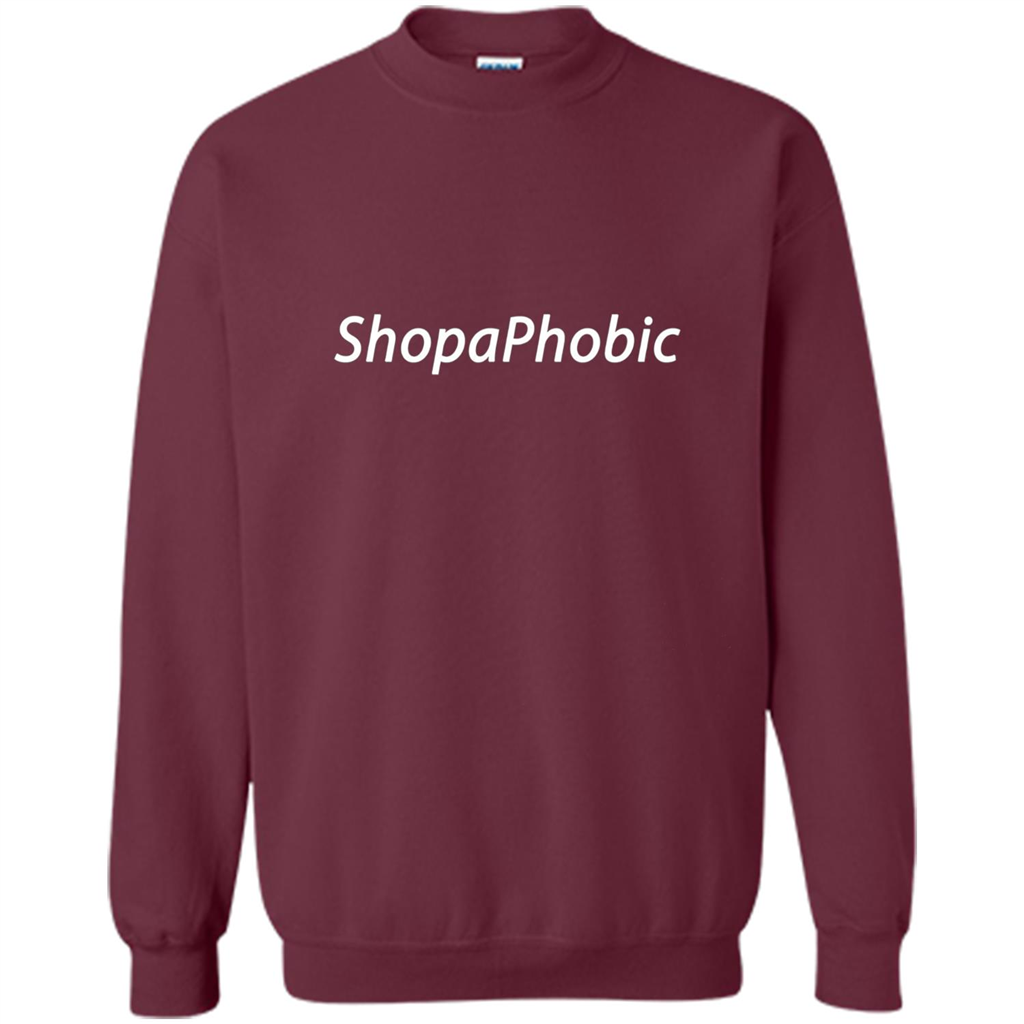 Shopaphobic T-shirt Maroon