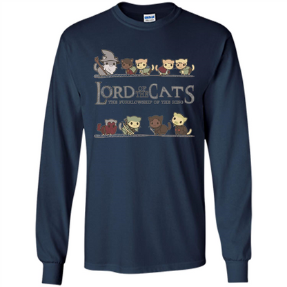 Lord Of Cats Funny T-shirt For Cat Lovers T-shirt