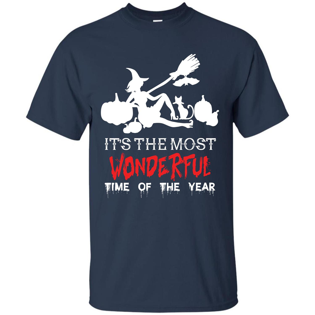 Halloween T-shirt It’s The Most Wonderful Time Of The Year Navy