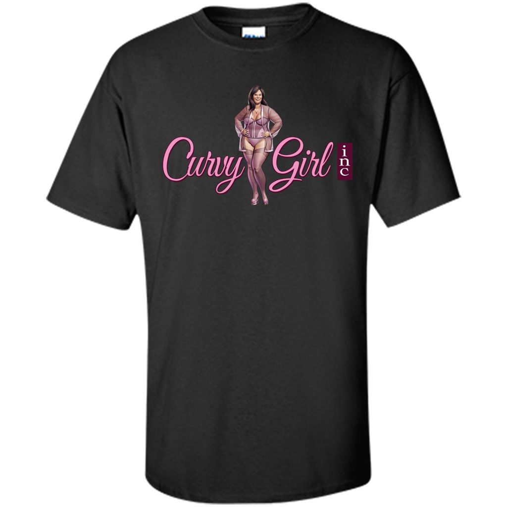 Curvy Girl T-shirt Black