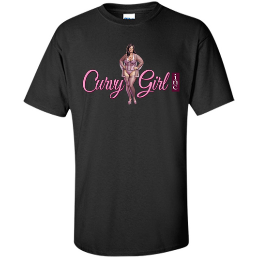 Curvy Girl T-shirt Black