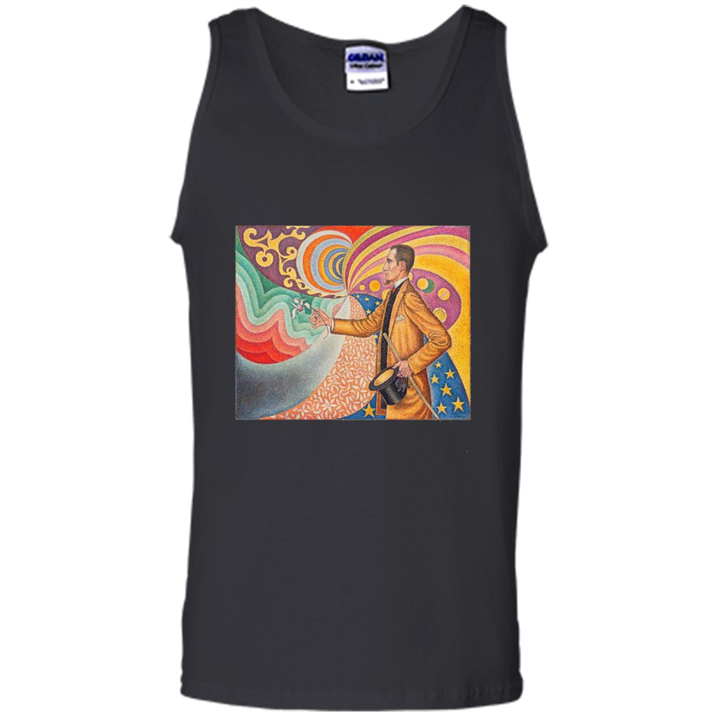 Portrait of Felix Feneon by Paul Signac T-shirt Black
