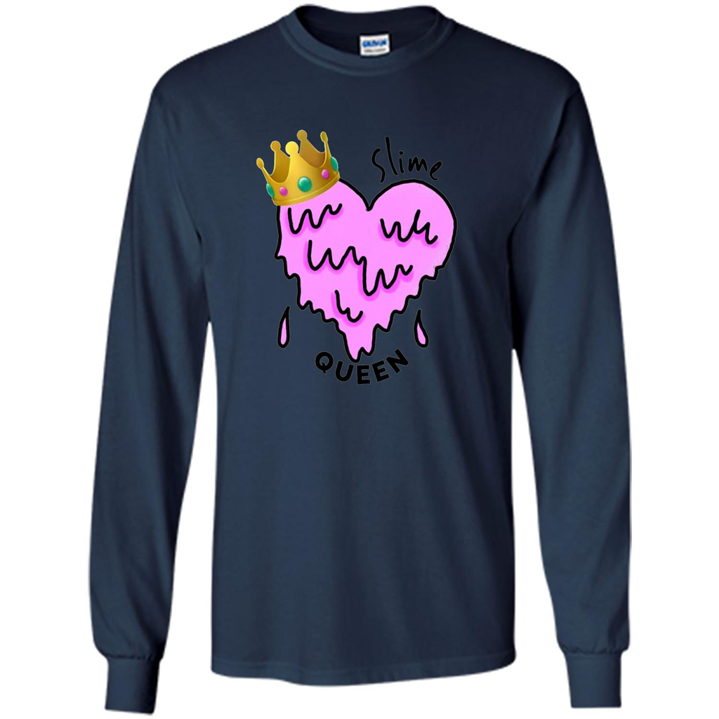 Slime Queen Heart T-Shirt Navy