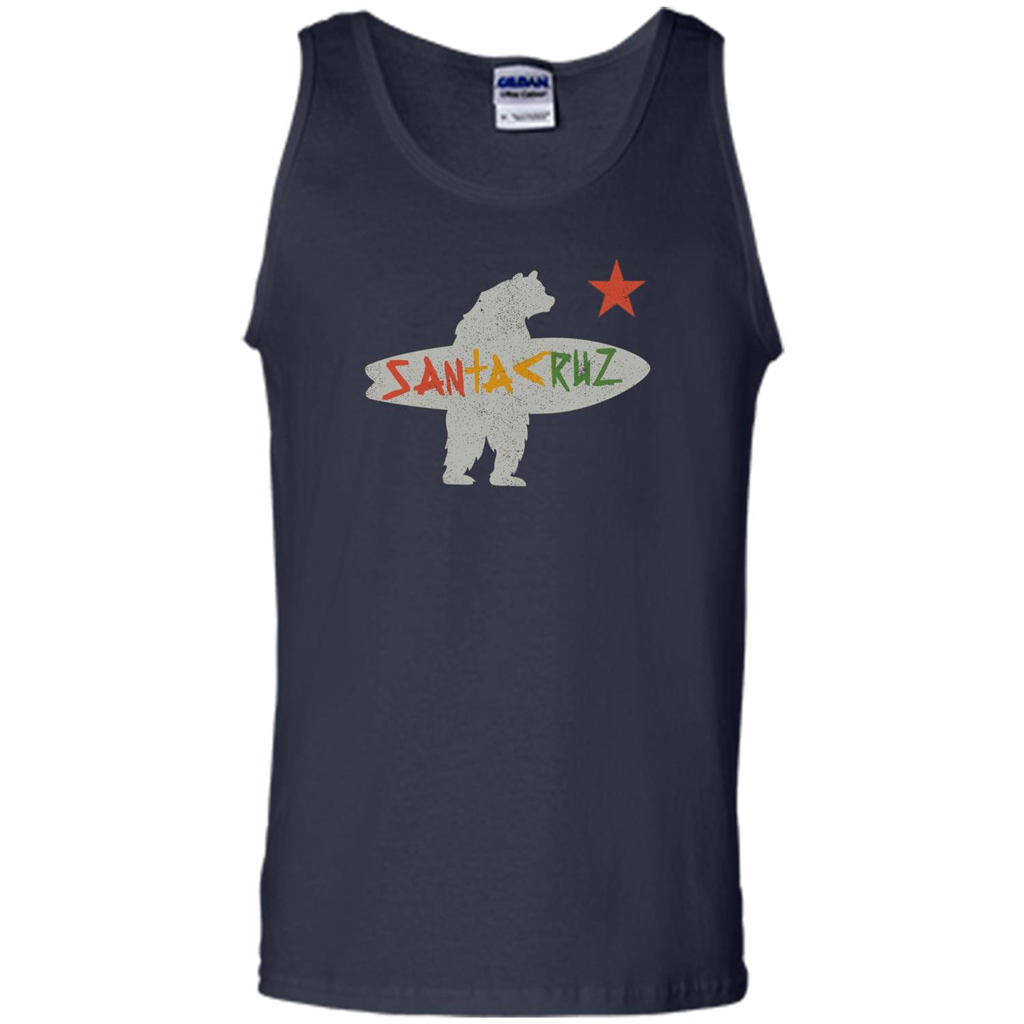 Santa Cruz Surf Bear T-Shirt Navy