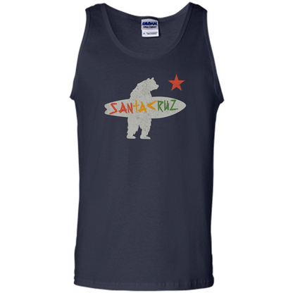Santa Cruz Surf Bear T-Shirt Navy