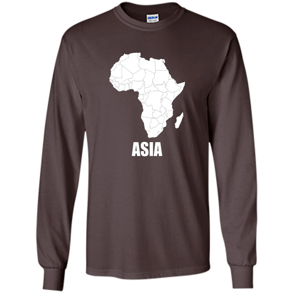 Africa Asia Funny t-shirts - Humor T-shirts Dark Chocolate