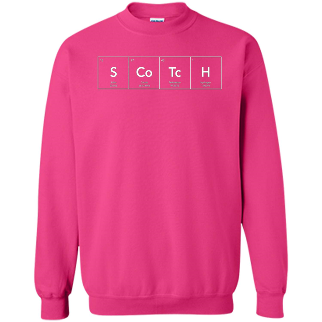 Scotch Periodic Table of Elements Funny T-shirt Heliconia