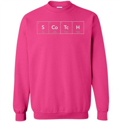 Scotch Periodic Table of Elements Funny T-shirt Heliconia