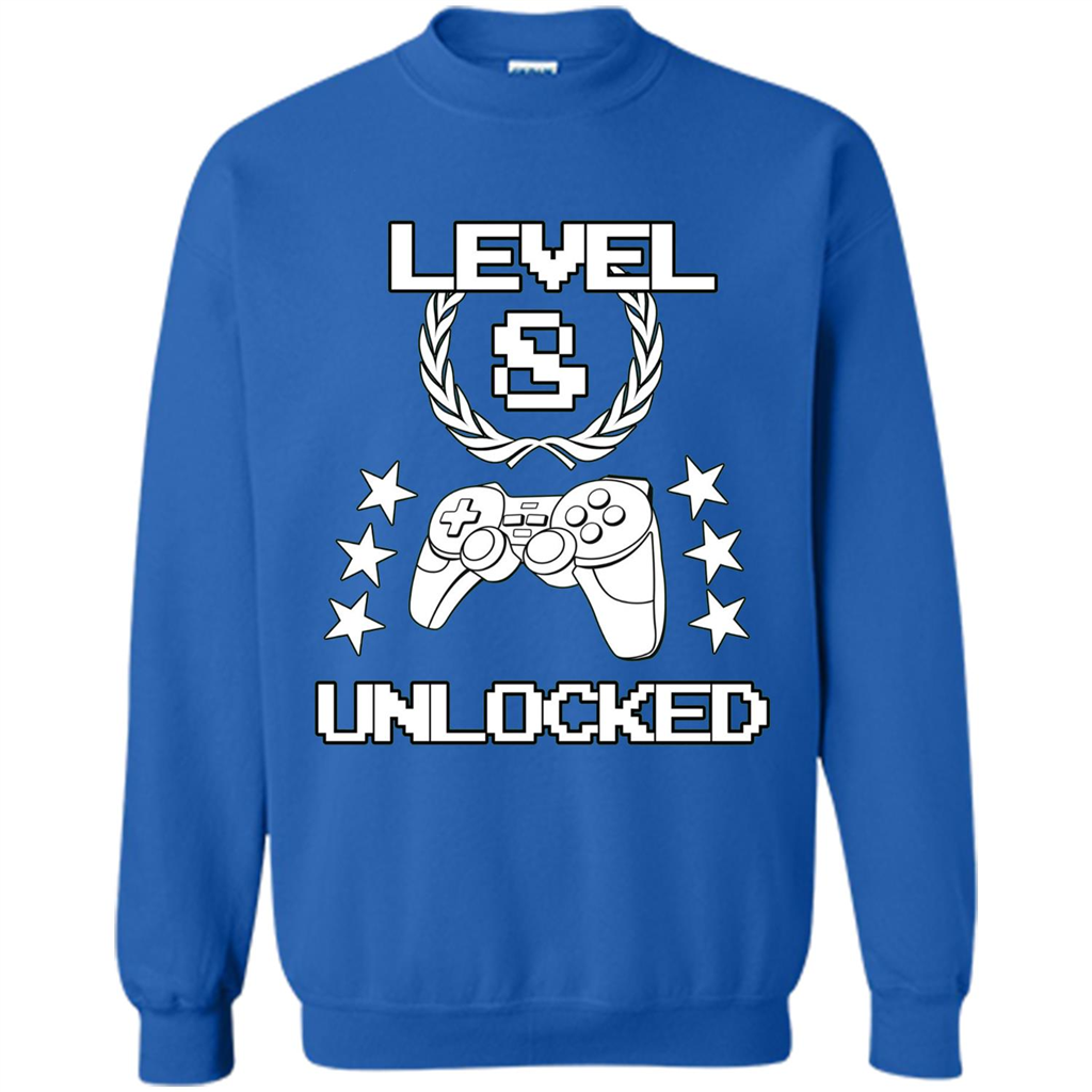 Video Game T-shirt Legendary Gamers 8th Unlocked T-shirt