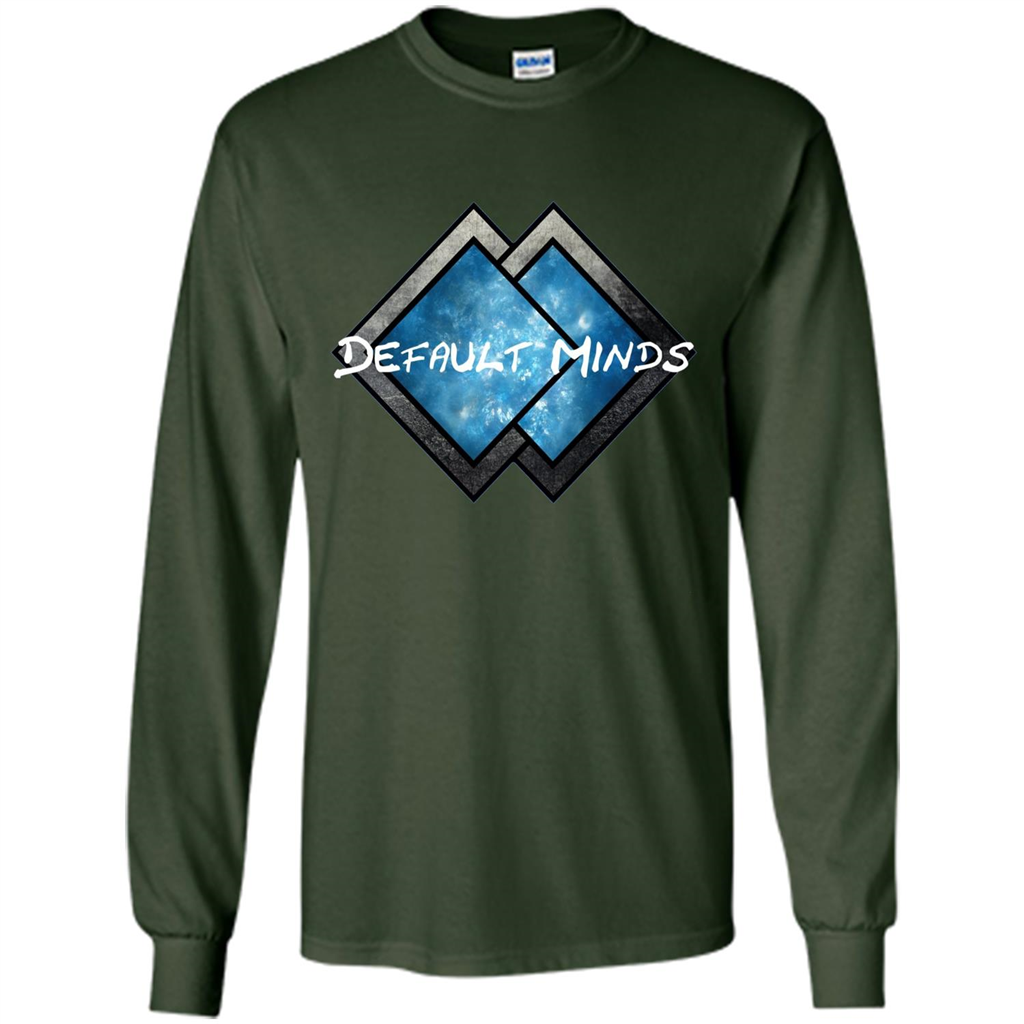 Music T-shirt Default Minds T-shirt Forest Green