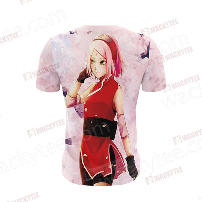 Naruto Sakura Haruno Unisex 3D T-shirt