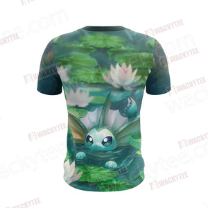 Pokemon Vaporeon Unisex 3D T-shirt