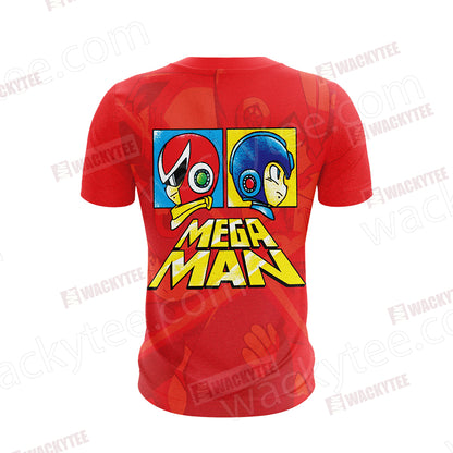 Mega Man - Rockman Unisex 3D T-shirt