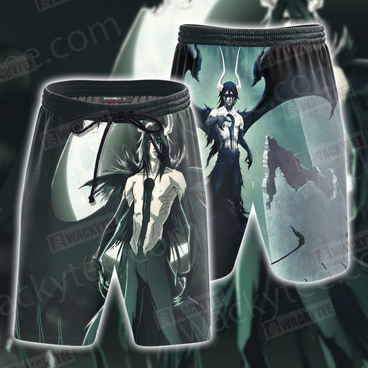 Bleach Ulquiorra Cifer 3D Beach Shorts