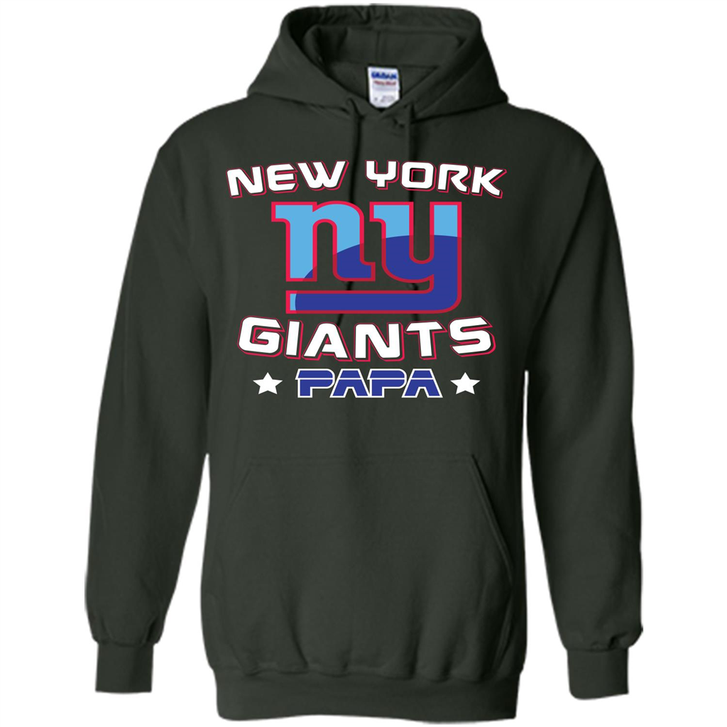 Football T-shirt New York Ny Giants Papa Forest Green