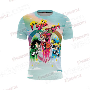 The Powerpuff Girls New Look Unisex 3D T-shirt