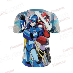 Megaman And RockMan Unisex 3D T-shirt