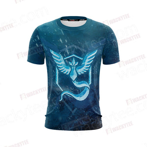 Team Mystic Pokemon Go New Unisex 3D T-shirt