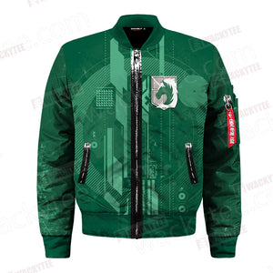 Attack on Titan Emblems - Military Police Bomber Jacket